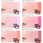 BBIA Last Blush 11 Color / 0.09oz - High Pigment Makeup Blush, Shape, Contour & Highlight Face, Long-lasting, Matte Finish (08 PEANUT BLOSSOM)