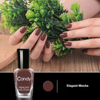 Non Toxic Nail Polish Set, Easy Peel Off and Fast Dry NailPolish Set for Pack, Eco Friendly & Organic Water Based Nail Polish for Women,Teens (6 Bottles)