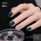 GAOY 42 Pcs Gel Nail Polish Kit, Nude Green Red Glitter Colors All Seasons Gel Nail Polish Set with Glossy & Matte Top Coat and Base Coat for Salon and DIY Manicure at Home