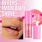 Jelly Lipstick Hydrating Lip Glow Oil, Plumps Moisturizing Hydrating