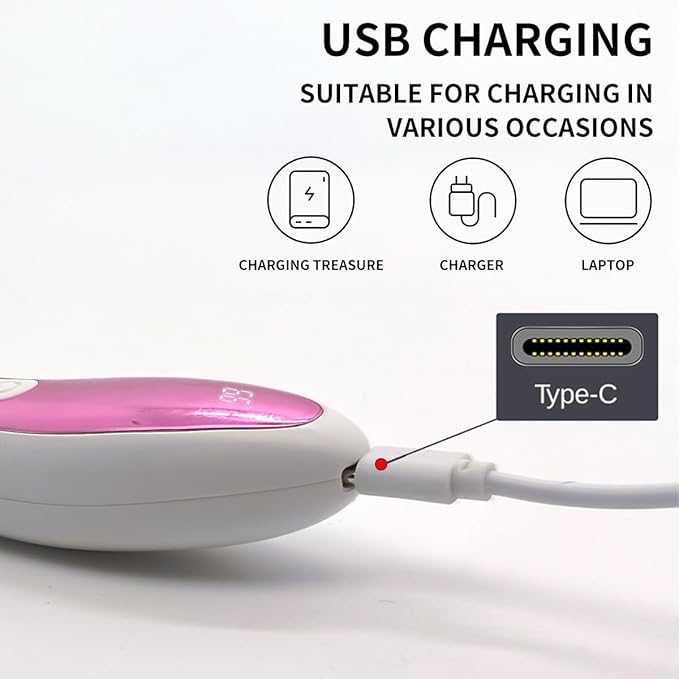 Electric Razor for Women, Bikini Trimmer Womens Shaver for Face Nose Eyebrow Body Leg Pubic Underarm Arm Ladies Rechargeable 4 in 1 Hair Removal Kit Painless Trimming, Gifts for Women (Pink)