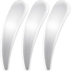 3pcs Mini Metal Cosmetic Makeup Skincare Cream Spatulas Scoop Cosmetics Spoon Practical Beauty Accessories for Mixing and Sampling Makeup Cosmetic Beauty Tools