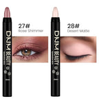 evpct 2Pcs Cream Eyeshadow Sticks Set for Eyes Waterproof, Sand Rose Shimmer Desert Matte Eye shadow Stick Pencil Pen Bulk sombras en crema para ojos 27+28