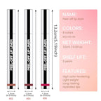 3 Pcs Matte Liquid Lip Stain Peel Off Lip Liner, Long Lasting Lip Tattoo, Waterproof & Transfer-Proof Lip Liner Peel Off Lip Gloss for All Skin Types. #02+#03#06
