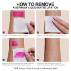 Oulac Matte Liquid Pink Lipstick for Women, Pink Nude Long Lasting Lipstick, Waterproof Lip Stain, No Transfer, Creamy High Pigmented Formula with Vitamin E, Vegan & Cruelty-Free M24