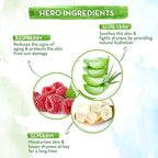 Mamaearth HydraGel Sunscreen | SPF 50 & PA++++ Sun Protection | Helps Fight UVA & UVB Rays with Aloe Vera & Raspberry | Hydrating & Lightweight Gel Based Lotion | 1.69 Fl Oz (50ml)