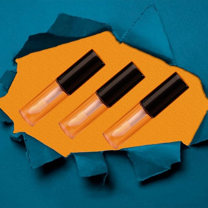 YITOU 50PCS Mini Empty Lipgloss Tube 1.8ml, Refillable Lipgloss