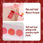 THESAEM Saemmul Mousse Candy Tint #7 Dark Cherry Mousse - High Pigment Matte Finish Long Lasting Lip Stain with Honey Extracts to Hydrate Lips - Weightless & Smudge-Proof, 0.3 fl.oz.