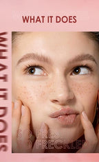 Freckle Pen Faux Freckle Pen Colour Pop Freckle Pen Supernaturally Realistic Freckles Makeup Brush Fantastic Freckles Pen Long-lasting Waterproof Soft-point Absorbent Pen For a Natural and Easy Makeup Look (dark brown)