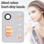 Makeup Palette, Professional Makeup Palette Cosmetic Mixer Cosmetic Palette Makeup Coloring Tools Makeup Tool With Spatula Suitable for Mixing Cosmetic Colors