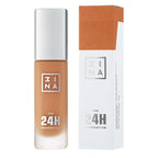3INA The 24H Foundation 654-24H Long-Wearing Formula - Medium To High Buildable Coverage - Smooth Matte Finish - Expanded Shade Selection - Waterproof, Cruelty Free, Vegan Makeup - 1.01 Oz
