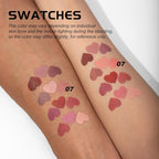 YOUNG VISION Gourd-Shaped Precision Liquid Lipstick & Lipliner - Nude Matte Shades