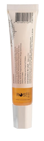 ROSÉE & CO Rosee Lip Gloss Vegan & Cruelty Free Treatment, Professional Make up, Long Lasting Glossy with Shea Butter, Moisturize, Protect & Smooth, High Shine, Non-Sticky (q.Champagne Mango, 0.5)