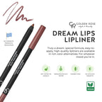 Golden Rose Dream Lips Lipliner - Long-Lasting, Highly Pigmented, Easy-to-apply Lip Pencil (501)