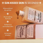 Revolution, Bright Light Blush Drops, Infused with Hyaluronic Acid, Radiant Finish, Pink Rosie, 0.77 Fl. Oz.