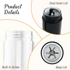 12 Pieces 15g Black Plastic Deodorant Tubes,Lipstick
