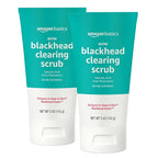 Amazon Basics Salicylic Acid Blackhead Clearing Scrub, 5 Fluid Ounces, 2-Pack