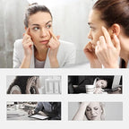 Eye Face Massage Tool Wand Pen, Portable Electric Eye Lift Wand Heated Warm Eye Lip Massager Vibration Skin Care Tool for Eyes