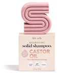 Kitsch Castor Oil Shampoo Bar Soap - Hydrating & Moisturizing Hair Care - Organic Castor Oil Solid Shampoo for Hair Growth & Scalp Nourishment - Silicone & Paraben-Free, Vegan, Made in USA - 3.2oz