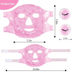 Cold face eye masks ice