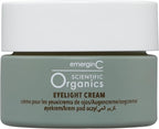emerginC Scientific Organics Eyelight Cream - Stem Cell Eye Cream with Antioxidants - Anti-Aging Eye Cream Targets Dark Under-Eye Circles for Visible Glow (0.5 oz, 15 ml)