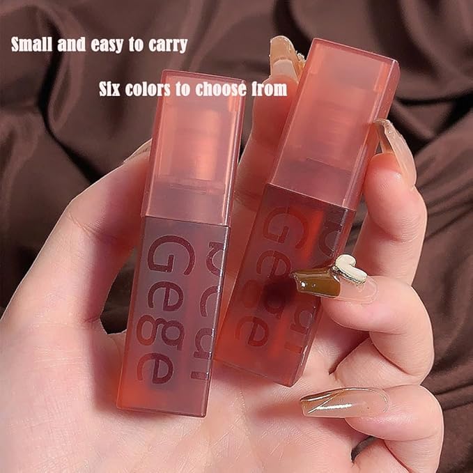 Smooth Luster Lip Glaze, Lightweight Moisturizing,High Impact Lip Color, Full Coverage Lip Makeup, Long Lasting Waterproof Moisturizer Lip Glaze (Vintage Chili)