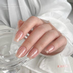 GAOY 42 Pcs Gel Nail Polish Kit, Jelly Nude Glitter Navy Blue Colors All Seasons UV Gel Nail Polish Set with Glossy & Matte Top Coat and Base Coat for Salon and DIY Manicure at Home