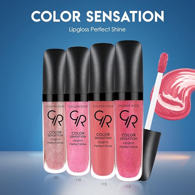 Golden Rose Cosmetics Lipgloss Color Sensation Light & Non-Sticky Gloss (NO:109)