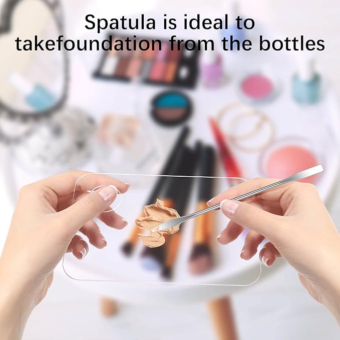 Rolybag Acrylic Makeup Mixing Palette with Spatula Tool