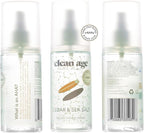 Aluminum Free Deodorant & Body Spray for Whole Body - Cedar 4oz - Clean Deodorant and Body Spray for Teen Boys and Girls - With AHA Fights Body Acne-Formula Specific Body Spray for Teens