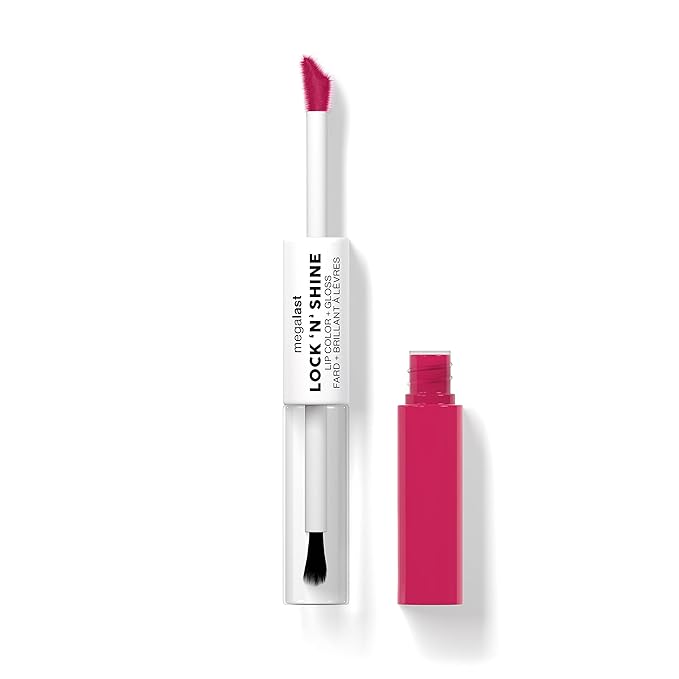 wet n wild Megalast Lock 'N' Shine Lip Color + Gloss Lipstick Irresistable