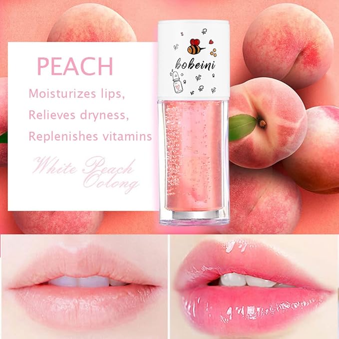 ZARICS 2 PCS Crystal Jelly Lip Oil Hydrating Hydrating