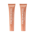 ColourPop Fresh Kiss Glossy Lip Balm - Hydrating Lip Care Enriched with Peptides, Hyaluronic Acid, Shea Butter & Vitamin E for an Ultra-Cushiony Formula - Caramel Latte (2 Count)