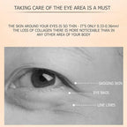 Collagen Six Peptide Dissolve Striation Three Color Eye Cream Eye Bags Hydrating Face Skin 60g / 2.03fl.oz