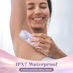 Women Bikini Trimmer, Dual-Head Hair Trimmer for Women,2-in-1 Bikini Shaver with Ceramic Blade Heads & Type-C Charging Port, Electric Razors for Women Pubic Hair,Underarms,Legs,Arms,Face(Light Purple)