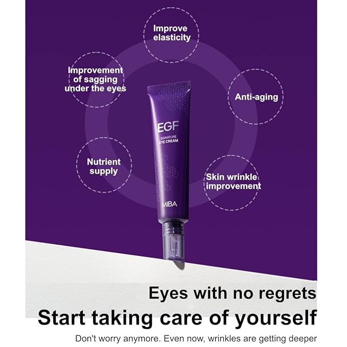 MIBA EGF Signature Time Warp Eye Cream 30ml / 1.01 fl.oz with all the conditions of a good eye cream