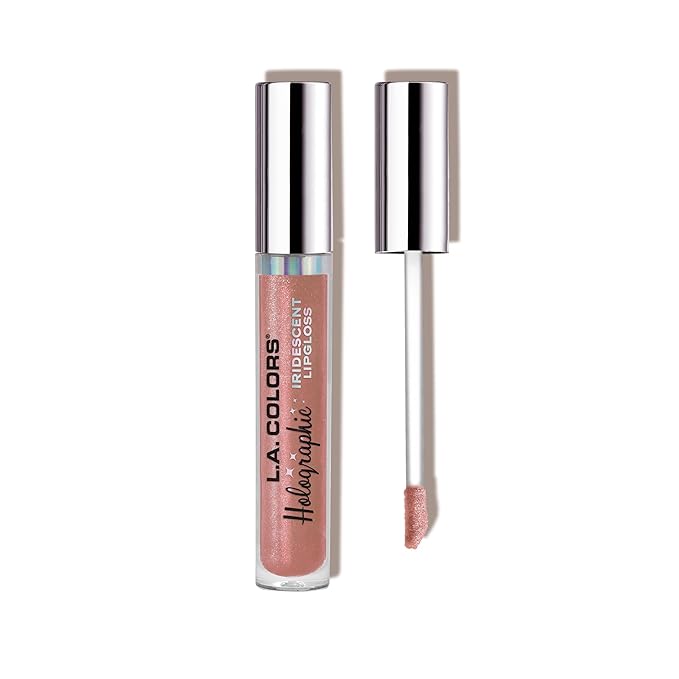 L.A. COLORS Holographic Iridescent Lipgloss, Heavenly CLG425