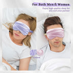 Cooling eye mask and silky