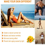 Luxury Intensive Tanning Gel Intensive Tanning Luxe Gel 5oz 1PCS Natural Tanning Accelerator Cream Gel for Natural Tan Skin, Tanning Cream for Sunbeds & Outdoor Sun