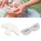 ZJchao Disposable Eye Forehead Masks, Eye Forehead Mask Paper Silk DIY Soft Disposable Hydrating Eye Care Paper Facial Eye Pads Spa DIY Clear Eye Mask Paper Beauty Sheets for Home Beauty