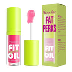 8 Colors Lip Oil Lip Glaze, Hydrating Lip Glow Oil Big Brush Head Shiny Moisturizing Lip Gloss, Long Lasting Non-sticky Fresh Transparent Tinted Plumping Lip Oil (# 02)