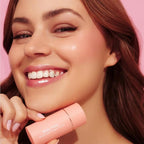 MCoBeauty Baby Face Multi-Use Cream Stick, Kitty Coral Pearl Shade, Silky Smooth, Buildable Blush for Eyes, Lips & Cheeks, Vegan, Cruelty Free Cosmetics