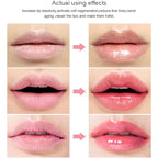 Miniling Hydrating Plumping Lip Oil Gloss Balm Care Transparent Toot Oil, Tinted Sheer Color Liquid Moisturizing Non-Sticky Nourishing Repairing Products(PINK)