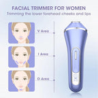 Electric Shavers for Women, 7 in 1 Hair Removal Kit with Epilator Bikini Trimmer Face Razor Body Brush Face Massager Foot Callus Remover, IPX7 Waterproof Lady Razors Set for Legs Armpit Bikini Pubic