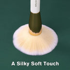 Makeup Brushes Set 10Pcs Professional Kabuki Foundation Eyeshadow Blush Blending Lip Full Face Cosmetic Kit W/Makeup Brush Set with Holder