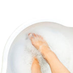 Ginger Lily Farms Botanicals Premium Pedi Soak Solution with Epsom Salt and Sea Salt, 100% Non-Staining, Non-Foaming, Coconut Mango Scent, 70 Ounces