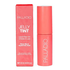Palladio Jelly Tint, Liquid Stain for Cheeks & Lips, Vivid Color Lip Stain, Lightweight Non-Sticky and Transfer-proof, Natural Finish Makeup, Sweet Berry