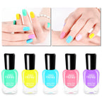 NEW Nail Polish Set (10 Bottles) - Non-Toxic Eco-Friendly Easy Peel Off & Quick Dry Water Based Nail Polish