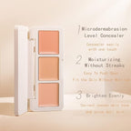 IFiona Tricolor Concealer to Cover Spots,Stains,Acne,Freckles and Brighten