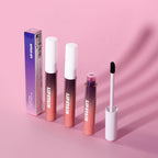 Peel Off Lip Liner Stain Set - 3 Colors Long-Lasting Peel Off Matte Lip Gloss,Matte Liquid Lipstick Nude Lip Gloss Waterproof Lip Stain Non-stick Cup Peel Off Lipstick Lip Makeup for Women